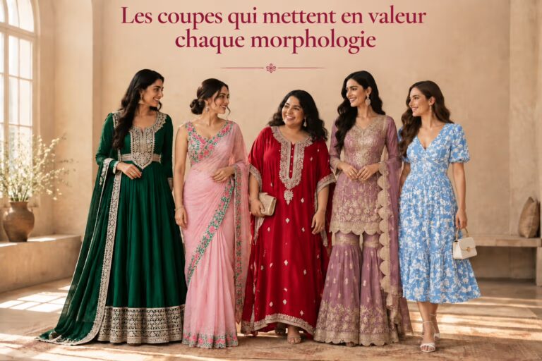 Les coupes qui mettent en valeur chaque morphologie