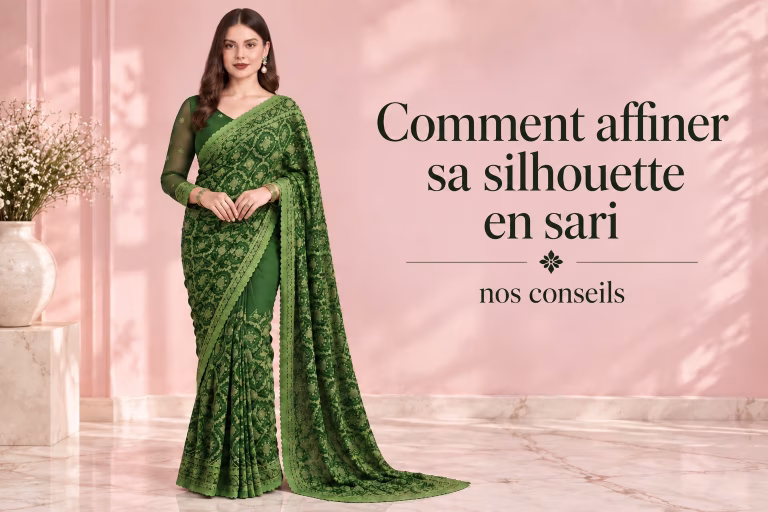 Comment affiner sa silhouette en sari