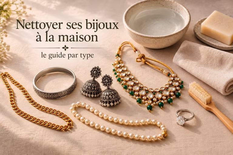 Nettoyer ses bijoux &agrave; la maison