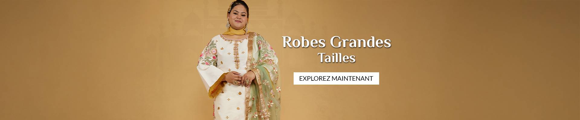 Slider principal Robes grandes tailles